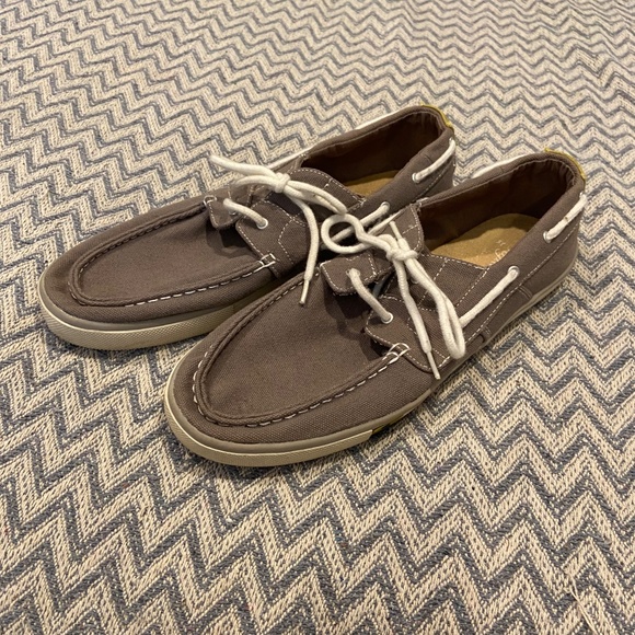 Original Penguin by Munsingwear Fly Ocean Gray Canvas Sneakers Size 11 - Picture 1 of 8